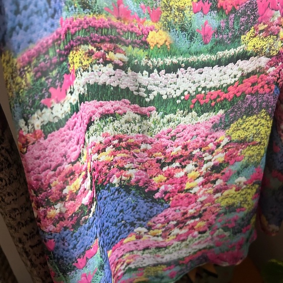 Yumi Multicolor Floral Mini Dress 6/8 - Picture 15 of 16